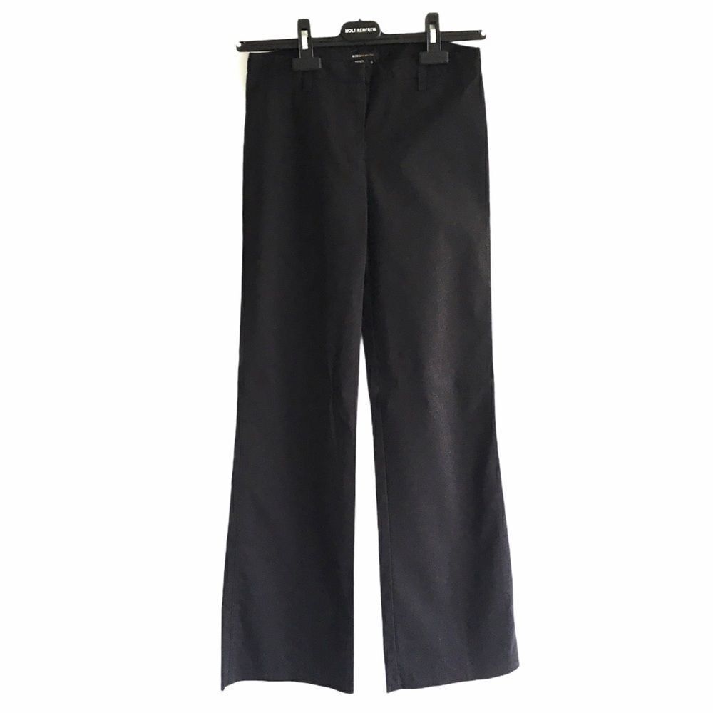 BCBGMAXAZRIA Black Wide Leg Lightweight Pants 0